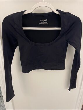 Garage Scoop Neck Crop